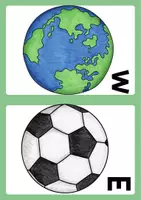 Vorschau - Arbeitsblätter - Lesespaziergang Fußball WM 2026 - Deckblatt