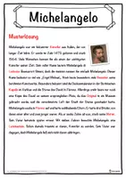 Vorschau - Unterrichtsreihen - Michelangelo Lückentext mit Wortspeicher Hörverstehen und Suchsel - Seite 2