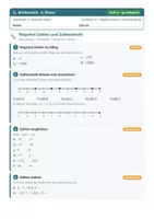 Vorschau - Arbeitsblätter - Mathematik 6 Gymnasium - Rationale Zahlen - Seite 2