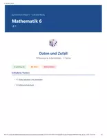 Vorschau - Arbeitsblätter - Mathematik 6 Gymnasium - Komplettpaket (alle Lernbereiche) - Seite 1