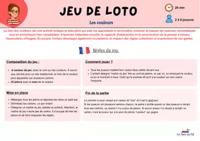 Aperçu - Jeux - Loto des couleurs 5 - Page 2