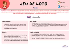 Aperçu - Jeux - Loto des couleurs 5 - Page 3
