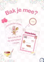 Voorbeeld - Recept: De Allerlekkerste Chocoladerotsjes 🍫 - Voorblad
