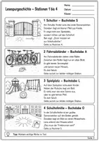 Vorschau - Arbeitsblätter - Lesespur Klasse 3 4 - Seite 3