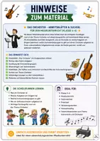 Vorschau - Arbeitsblätter - Arbeitsblätter: Das Orchester - Musik Jg.5/6 - Seite 1