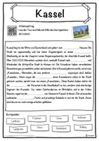 Vorschau - Unterrichtsreihen - Kassel Lückentext mit Wortspeicher Hörverstehen und Suchsel - Seite 1