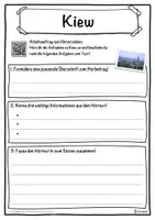 Vorschau - Unterrichtsreihen - Kiew Lückentext mit Wortspeicher Hörverstehen und Suchsel - Seite 3