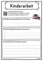 Vorschau - Unterrichtsreihen - Kinderarbeit Lückentext mit Wortspeicher Hörverstehen und Suchsel - Seite 3