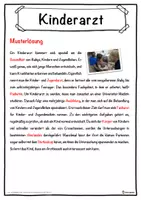 Vorschau - Unterrichtsreihen - Kinderarzt Lückentext mit Wortspeicher Hörverstehen und Suchsel - Seite 2