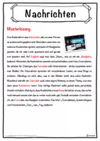Vorschau - Unterrichtsreihen - Nachrichten Lückentext mit Wortspeicher Hörverstehen und Suchsel - Seite 2