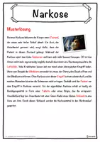 Vorschau - Unterrichtsreihen - Narkose Lückentext mit Wortspeicher Hörverstehen und Suchsel - Seite 2