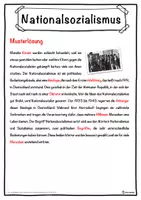 Vorschau - Unterrichtsreihen - Nationalsozialismus Lückentext mit Wortspeicher Hörverstehen und Suchsel - Seite 2