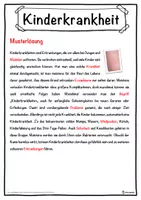 Vorschau - Unterrichtsreihen - Kinderkrankheit Lückentext mit Wortspeicher Hörverstehen und Suchsel - Seite 2