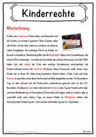 Vorschau - Unterrichtsreihen - Kinderrechte Lückentext mit Wortspeicher Hörverstehen und Suchsel - Seite 2