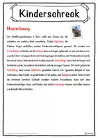 Vorschau - Unterrichtsreihen - Kinderschreck Lückentext mit Wortspeicher Hörverstehen und Suchsel - Seite 2