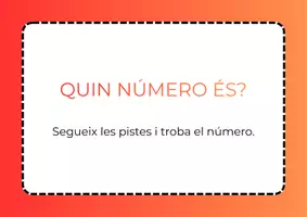 Vista previa - Juegos / Gamificación - QUIN NÚMERO ÉS? SEGUEIX LES PISTES - página 2