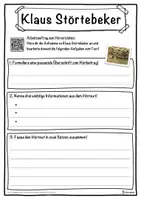 Vorschau - Unterrichtsreihen - Klaus Störtebeker Lückentext mit Wortspeicher Hörverstehen und Suchsel - Seite 3