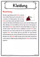 Vorschau - Unterrichtsreihen - Kleidung Lückentext mit Wortspeicher Hörverstehen und Suchsel - Seite 2