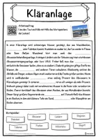 Vorschau - Unterrichtsreihen - Kläranlage Lückentext mit Wortspeicher Hörverstehen und Suchsel - Seite 1