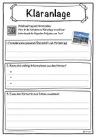 Vorschau - Unterrichtsreihen - Kläranlage Lückentext mit Wortspeicher Hörverstehen und Suchsel - Seite 3