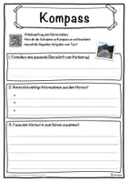 Vorschau - Unterrichtsreihen - Kompass Lückentext mit Wortspeicher Hörverstehen und Suchsel - Seite 3
