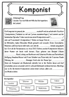 Vorschau - Unterrichtsreihen - Komponist Lückentext mit Wortspeicher Hörverstehen und Suchsel - Seite 1
