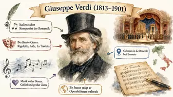 Vorschau - Arbeitsblätter - Arbeitsblätter zum Thema "Giuseppe Verdi" + Lösung & MP3 + Infografik - Seite 3