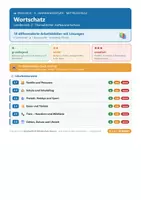 Vorschau - Arbeitsblätter - Englisch 5 Mittelschule - Wortschatz - Deckblatt