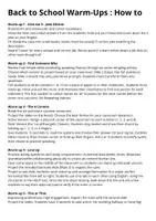 Vorschau - Spiele - Back to School English Warm-Ups | 20 fertige Spiele & Slides + Teacher's Guide (Klasse 7+) - Seite 1