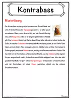Vorschau - Unterrichtsreihen - Kontrabass Lückentext mit Wortspeicher Hörverstehen und Suchsel - Seite 2