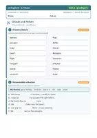 Vorschau - Arbeitsblätter - Englisch 6 Mittelschule - Wortschatz - Seite 1