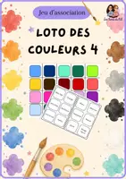 Aperçu - Jeux - Loto des couleurs 4 - Page de couverture