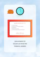 Vista previa - Juegos / Gamificación - QUIN NÚMERO ÉS? SEGUEIX LES PISTES - Portada