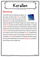 Vorschau - Unterrichtsreihen - Korallen Lückentext mit Wortspeicher Hörverstehen und Suchsel - Seite 2