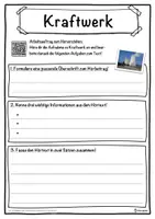 Vorschau - Unterrichtsreihen - Kraftwerk Lückentext mit Wortspeicher Hörverstehen und Suchsel - Seite 3