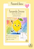 Vorschau - Mal- und Bastelvorlagen - Kunst Sommer - zeichnen lernen - Tanzende Ananas - Grundschule Klasse 2-4 - Seite 2