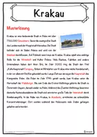 Vorschau - Unterrichtsreihen - Krakau Lückentext mit Wortspeicher Hörverstehen und Suchsel - Seite 2