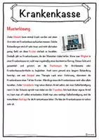 Vorschau - Unterrichtsreihen - Krankenkasse Lückentext mit Wortspeicher Hörverstehen und Suchsel - Seite 2