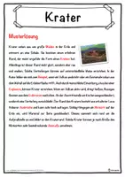 Vorschau - Unterrichtsreihen - Krater Lückentext mit Wortspeicher Hörverstehen und Suchsel - Seite 2