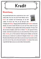 Vorschau - Unterrichtsreihen - Kredit Lückentext mit Wortspeicher Hörverstehen und Suchsel - Seite 2