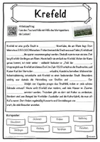 Vorschau - Unterrichtsreihen - Krefeld Lückentext mit Wortspeicher Hörverstehen und Suchsel - Seite 1