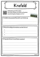 Vorschau - Unterrichtsreihen - Krefeld Lückentext mit Wortspeicher Hörverstehen und Suchsel - Seite 3