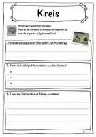 Vorschau - Unterrichtsreihen - Kreis Lückentext mit Wortspeicher Hörverstehen und Suchsel - Seite 3