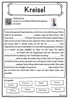 Vorschau - Unterrichtsreihen - Kreisel Lückentext mit Wortspeicher Hörverstehen und Suchsel - Seite 1