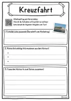 Vorschau - Unterrichtsreihen - Kreuzfahrt Lückentext mit Wortspeicher Hörverstehen und Suchsel - Seite 3