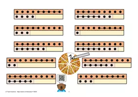 Vorschau - Stationenlernen - Addition bis 9, mit proportionalen Zahlzerlegungen rechnen - Seite 3