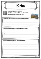 Vorschau - Unterrichtsreihen - Krim Lückentext mit Wortspeicher Hörverstehen und Suchsel - Seite 3