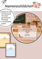 Vorschau - Anderer Materialtyp - Namensschilder - Deckblatt