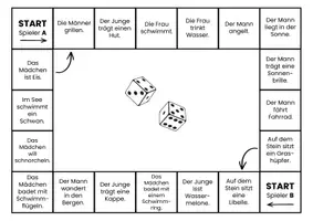 Vorschau - Spiele - Sommer | Spiel | Würfelbingo - DaF DaZ oder Grundschule - Seite 2