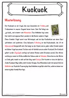 Vorschau - Unterrichtsreihen - Kuckuck Lückentext mit Wortspeicher Hörverstehen und Suchsel - Seite 2